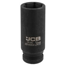Tubulara de impact lunga profesionala 1/2" - 24mm in 6 colturi JCB Tools JCB-4458524 Tubulara de impact lunga profesionala 1/2" - 24mm in 6 colturi JCB Tools JCB-4458524