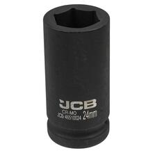 Tubulara de impact lunga 3/4”- 24mm in 6 colturi JCB Tools JCB-46510024 Tubulara de impact lunga 3/4”- 24mm in 6 colturi JCB Tools JCB-46510024