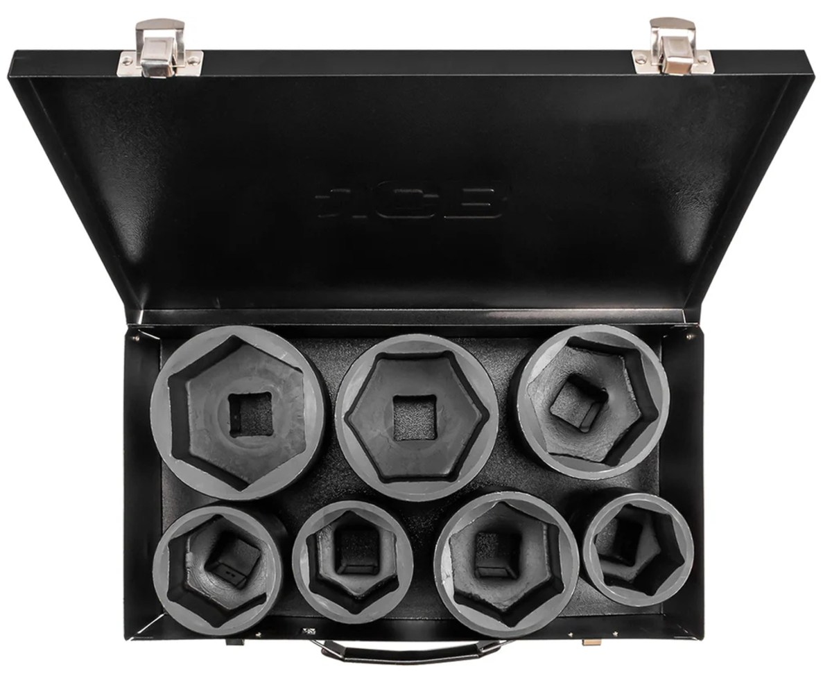 Set tubulare de impact 1" 46 - 75mm JCB TOOLS JCB-8071-5MPB Set tubulare de impact 1" 46 - 75mm JCB TOOLS JCB-8071-5MPB