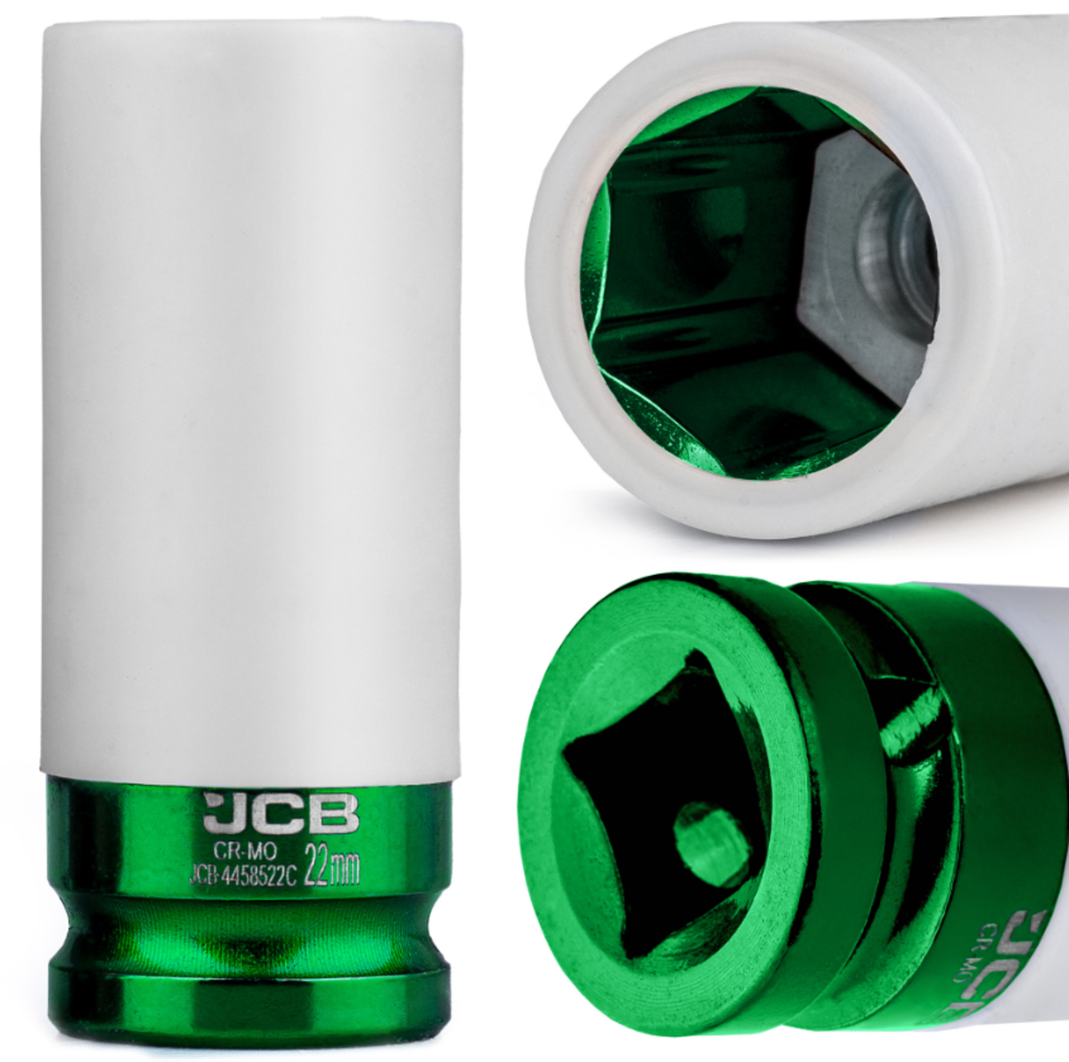 Tubulara de impact cu protectie pentru jante 1/2"-22mm JCB Tools JCB-4458522C Tubulara de impact cu protectie pentru jante 1/2"-22mm JCB Tools JCB-4458522C