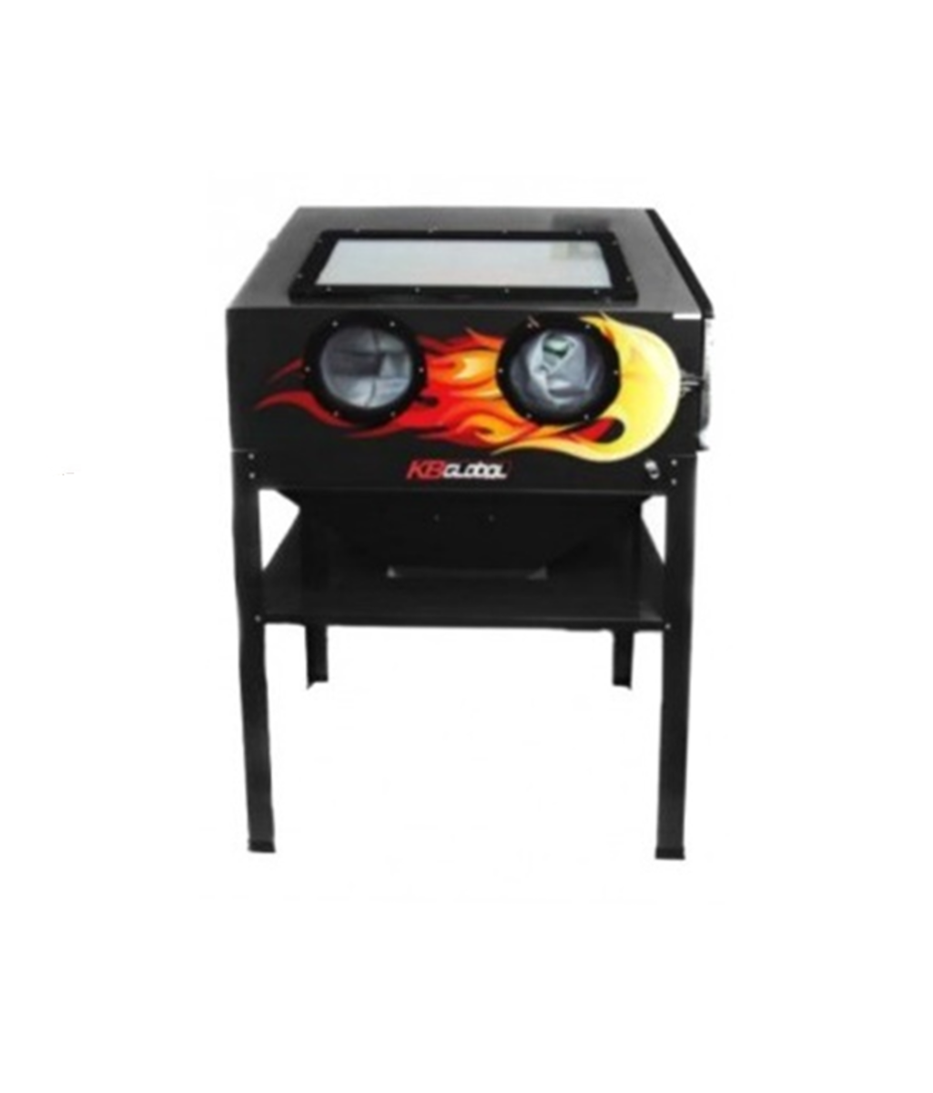Dulap de sablare cu cabina de 220 litri KB Global T06302A