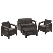 Set mobilier gradina Keter Graphine Corfu 17197361-1 Set mobilier gradina Keter Graphine Corfu 17197361-1