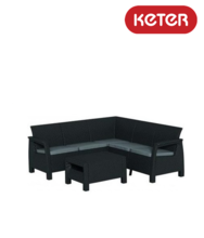 Set mobilier de gradina Keter Corfu Relax II 09168-939-00 Set mobilier de gradina Keter Corfu Relax II 09168-939-00
