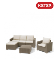 Set mobilier gradina cappuccino Moorea Keter 13.250.760.00076 Set mobilier gradina cappuccino Moorea Keter 13.250.760.00076