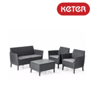 Set mobilier gradina Keter Graphine Salemo 236629 Set mobilier gradina Keter Graphine Salemo 236629