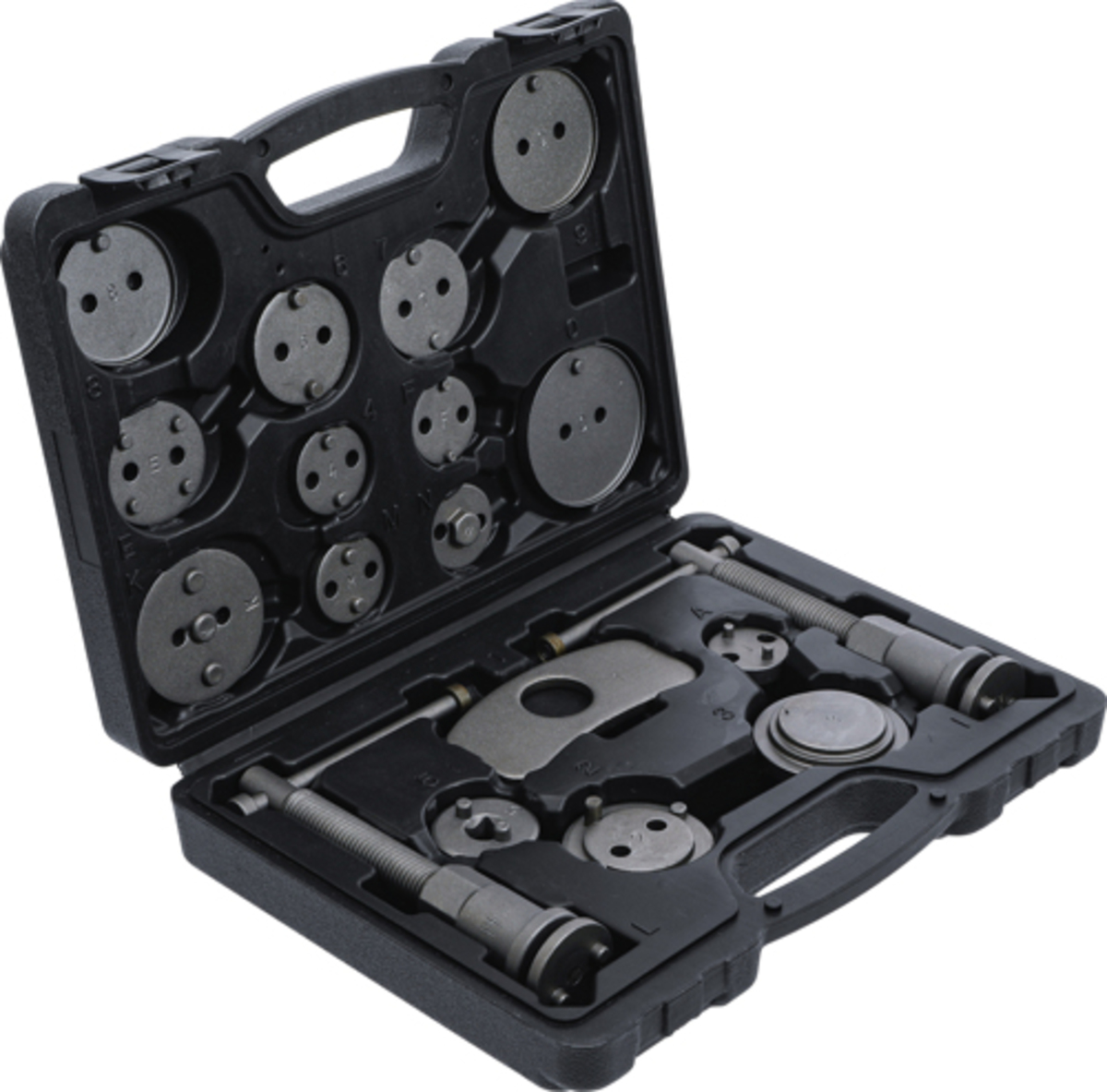 Trusa cu prese pentru inlocuit placute de frana BGS 1110  Trusa cu prese pentru inlocuit placute de frana BGS 1110