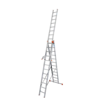 Scara Monto Tribilo multifunctionala din aluminiu 3x12 trepte Krause KR-129703