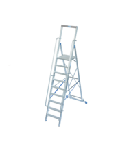Scara Stabilo mobila cu platforma mare, dubla cu 9 trepte pe o parte Krause KR-127792 Scara Stabilo mobila cu platforma mare, dubla cu 9 trepte pe o parte Krause KR-127792