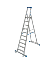Scara Stabilo mobila cu traverse, dubla cu 10 trepte pe o parte Krause KR-127341 Scara Stabilo mobila cu traverse, dubla cu 10 trepte pe o parte Krause KR-127341