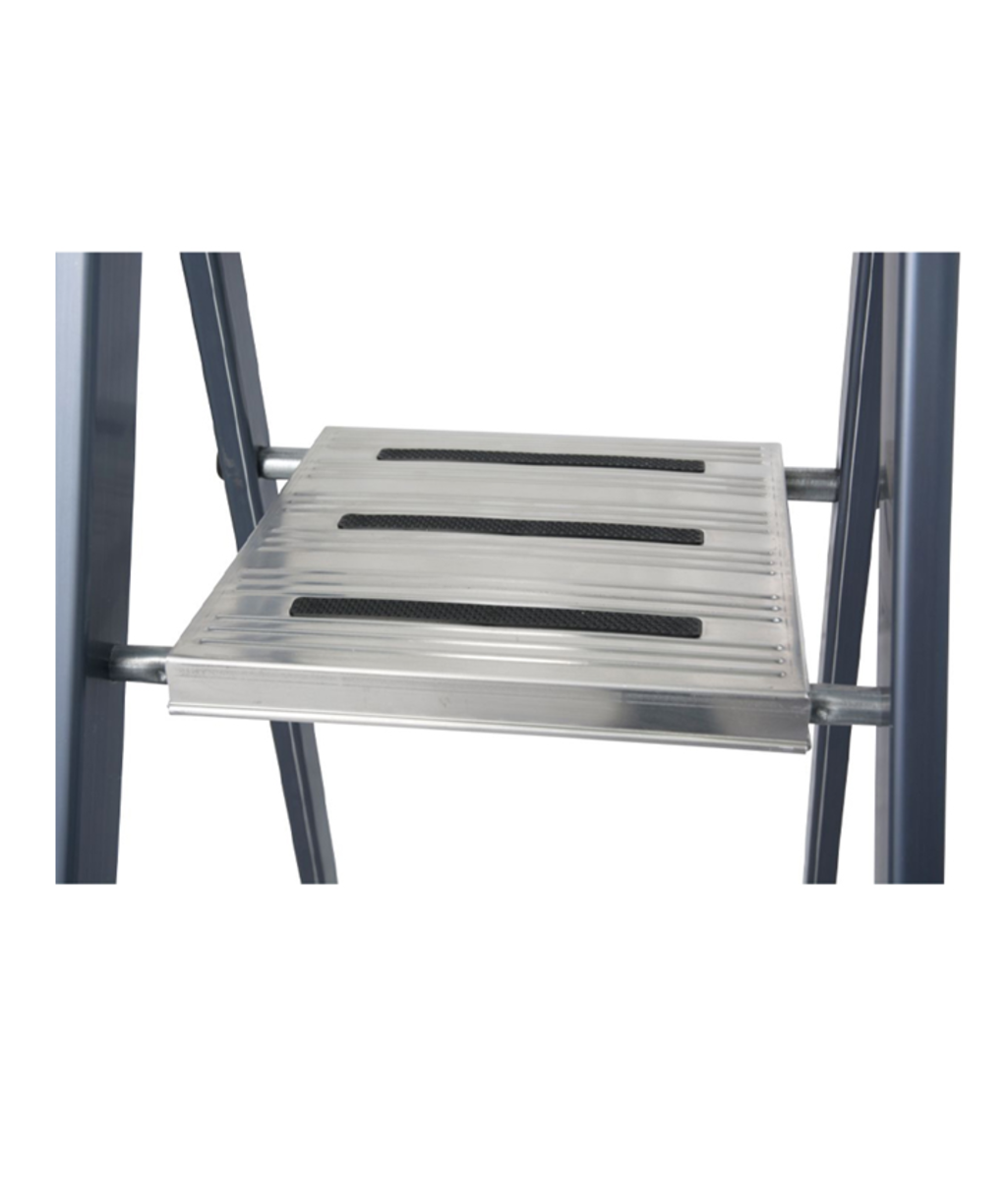 Scara Monto Securo eloxata dubla cu 7 trepte pe o parte Krause KR-126450 Scara Monto Securo eloxata dubla cu 7 trepte pe o parte Krause KR-126450