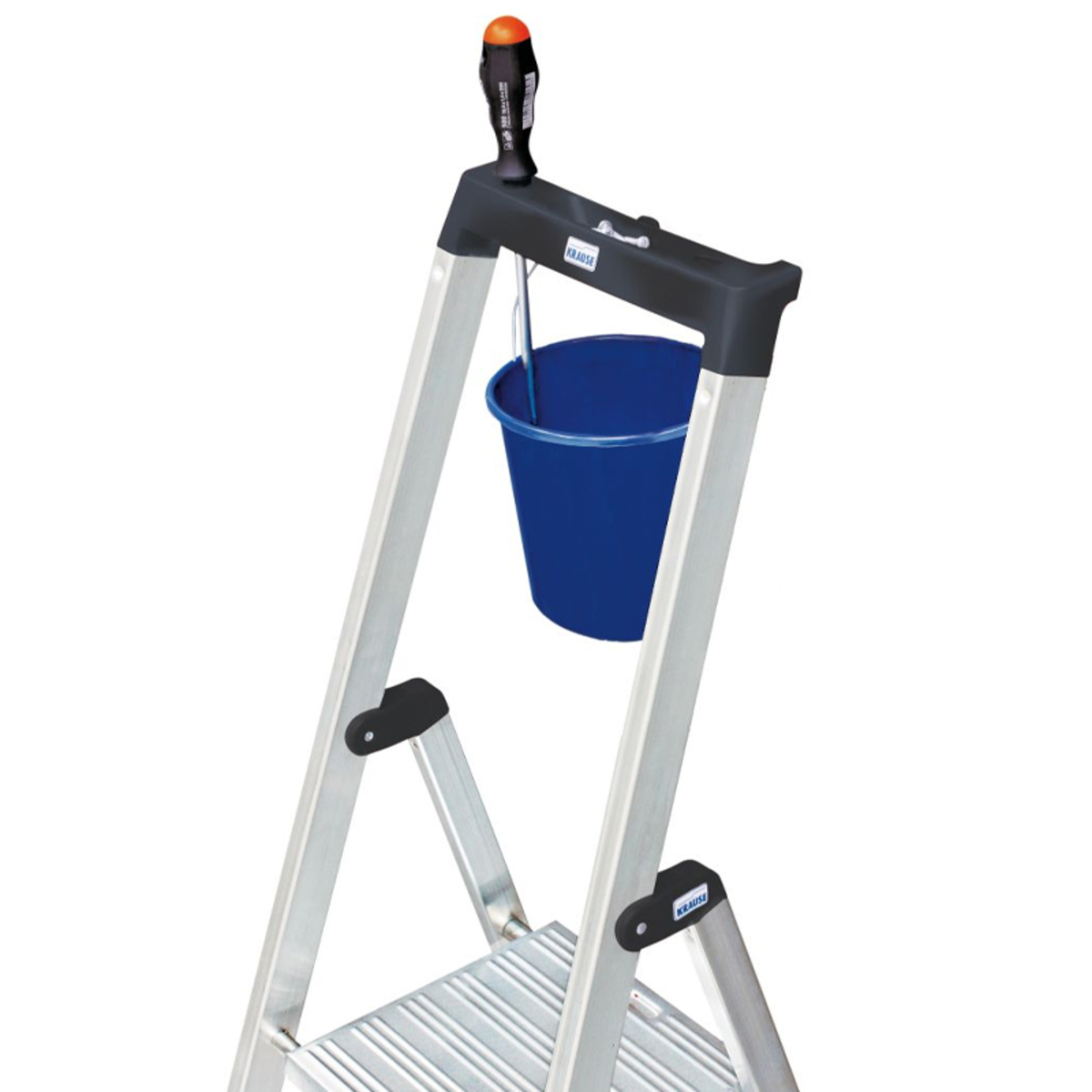 Scara Monto Solidy dubla cu 6 trepte pe o parte Krause KR-126245