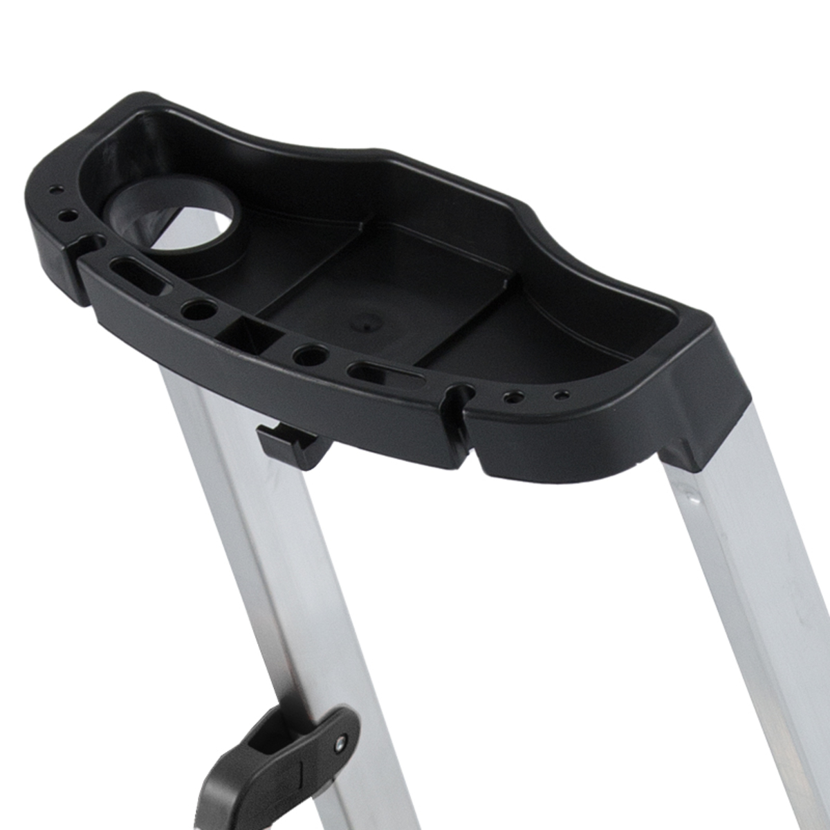 Scara Monto Safety Plus Line dubla cu 4 trepte pe o parte Krause KR-127921