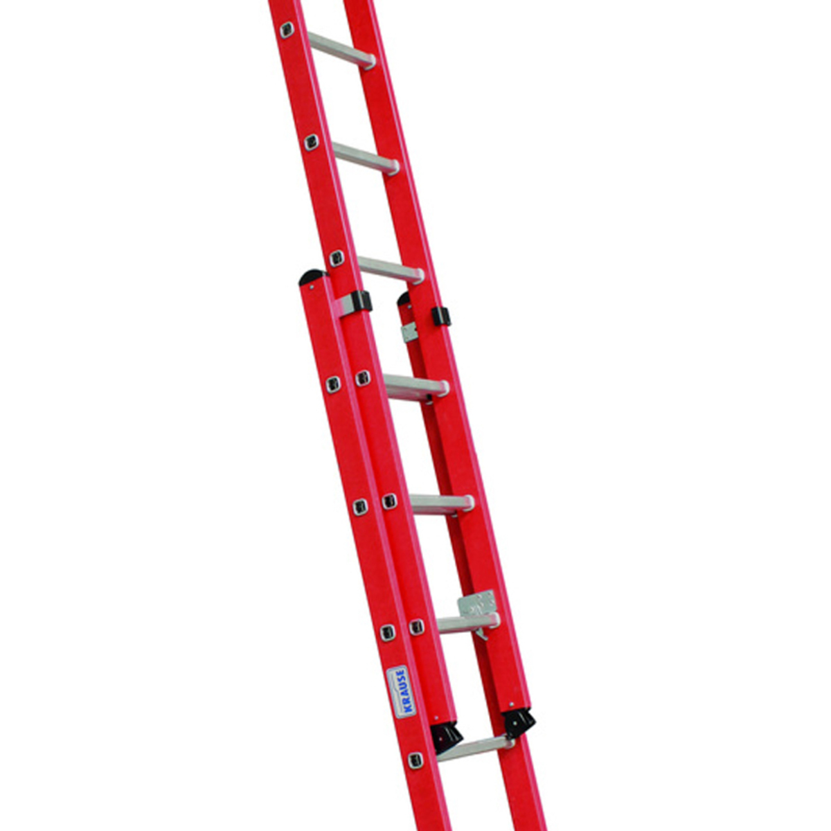 Scara culisanta cu sfoara electroizolanta din fibra de sticla 16 trepte Krause KR-815736 Scara culisanta cu sfoara electroizolanta din fibra de sticla 16 trepte Krause KR-815736