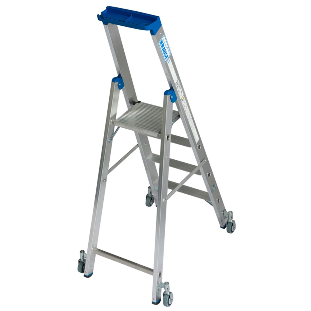 Scara Stabilo mobila, dubla cu 4 trepte pe o parte Krause KR-124616 Scara Stabilo mobila, dubla cu 4 trepte pe o parte Krause KR-124616