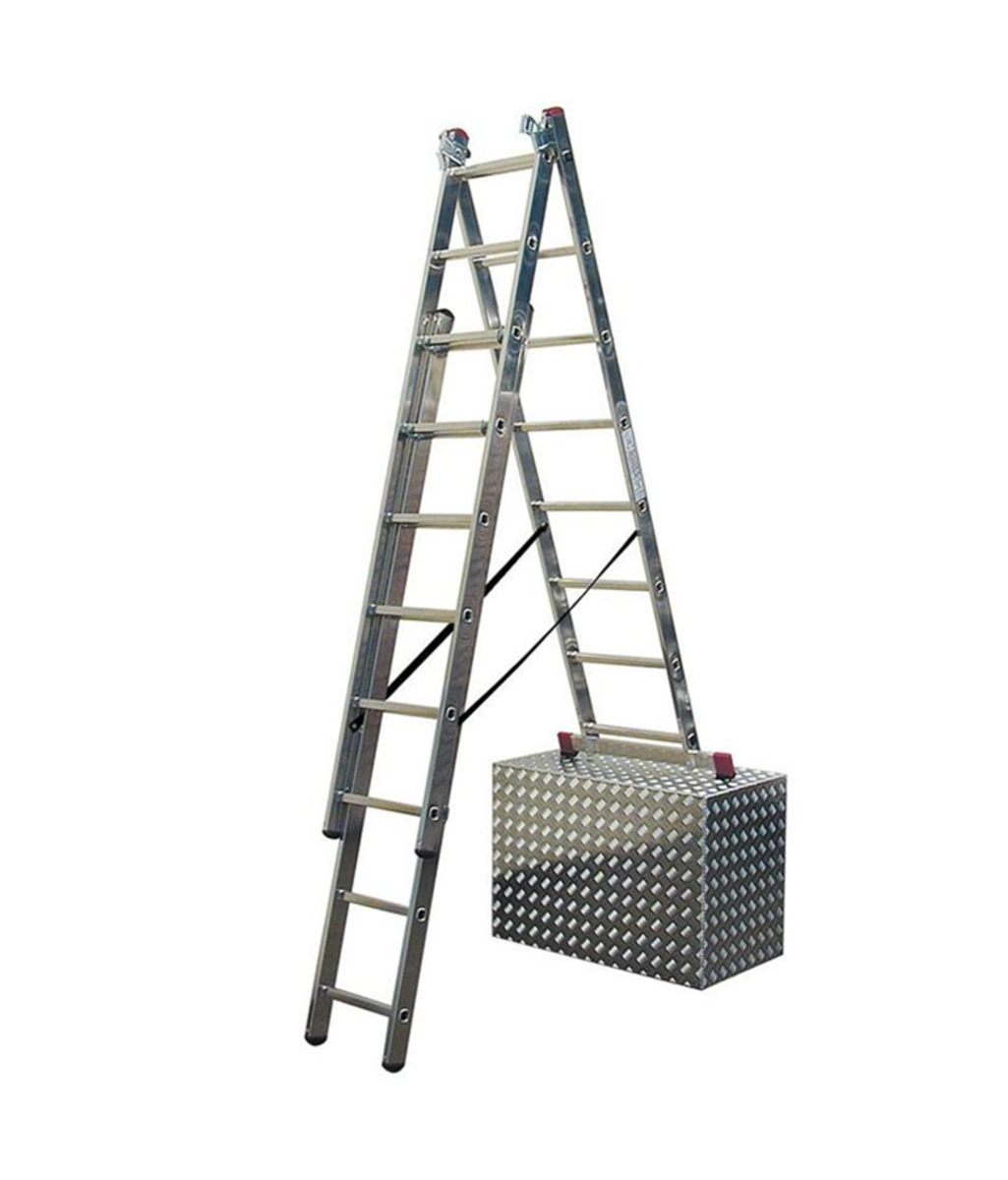Scara Corda multifunctionala din aluminiu 3x6 trepte Krause KR-033369 Scara Corda multifunctionala din aluminiu 3x6 trepte Krause KR-033369