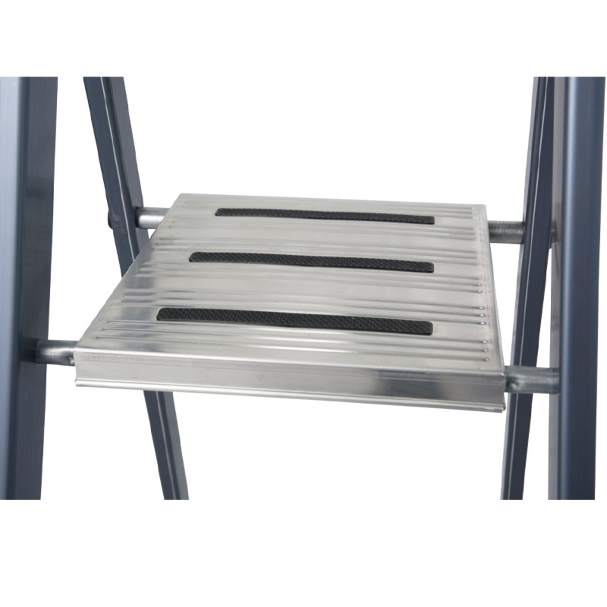 Scara Monto Securo eloxata dubla cu 6 trepte pe o parte Krause  KR-126443 Scara Monto Securo eloxata dubla cu 6 trepte pe o parte Krause  KR-126443