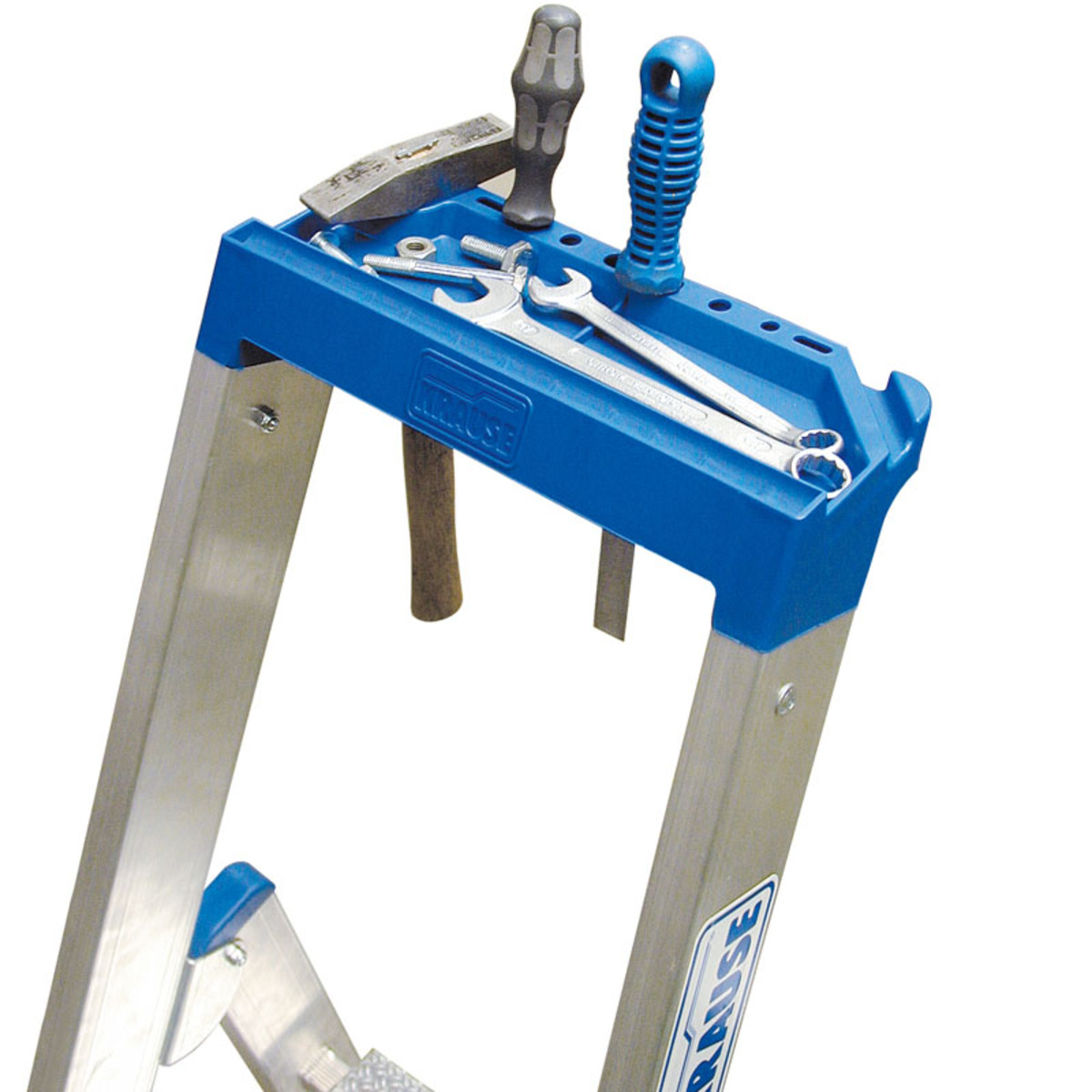 Scara Stabilo dubla cu 8 trepte pe o parte Krause KR-124555