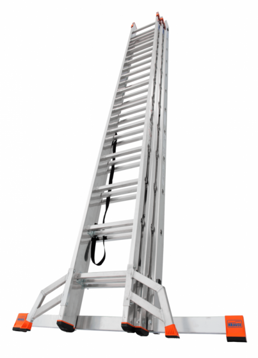 Scara Monto Tribilo multifunctionala din aluminiu 3x9 trepte Krause KR-129673 Scara Monto Tribilo multifunctionala din aluminiu 3x9 trepte Krause KR-129673