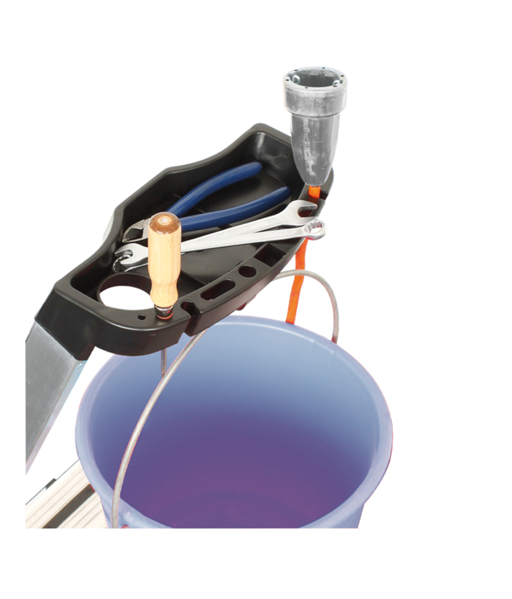 Scara Monto Safety Plus Line dubla cu 3 trepte pe o parte Krause KR-127914