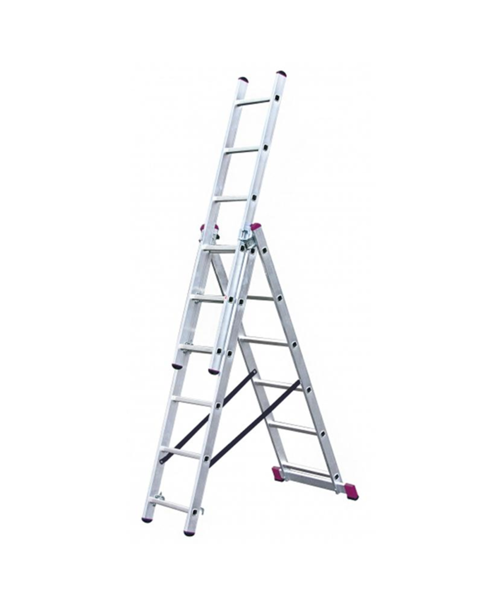 Scara Corda multifunctionala din aluminiu 3x6 trepte Krause KR-033369 Scara Corda multifunctionala din aluminiu 3x6 trepte Krause KR-033369