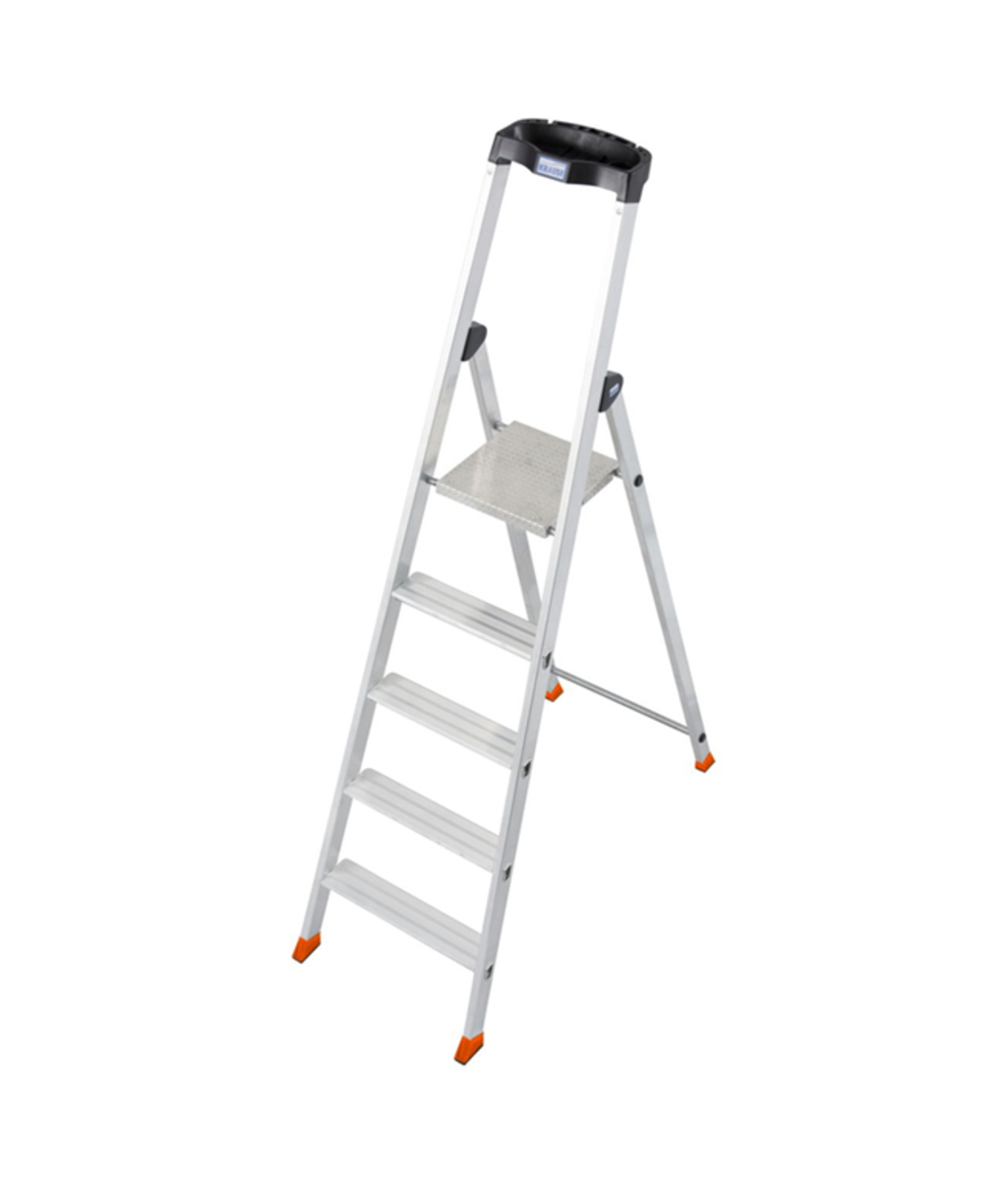 Scara Monto Solido dubla cu 5 trepte pe o parte Krause KR-126641