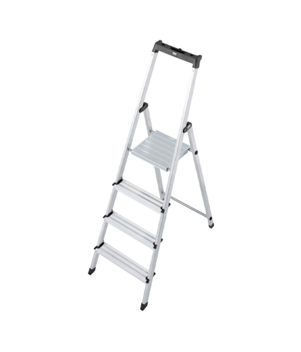 Scara Monto Solidy dubla cu 4 trepte pe o parte Krause KR-126221