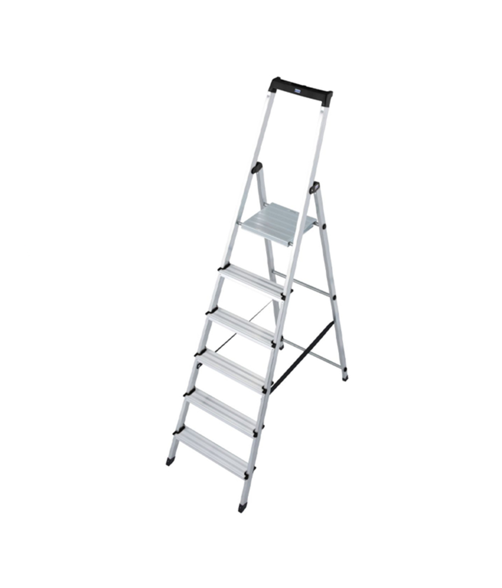 Scara Monto Solidy dubla cu 6 trepte pe o parte Krause KR-126245