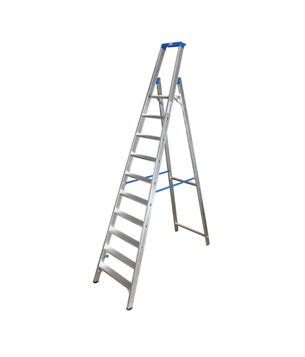 Scara Stabilo dubla cu 10 trepte pe o parte Krause KR-124562
