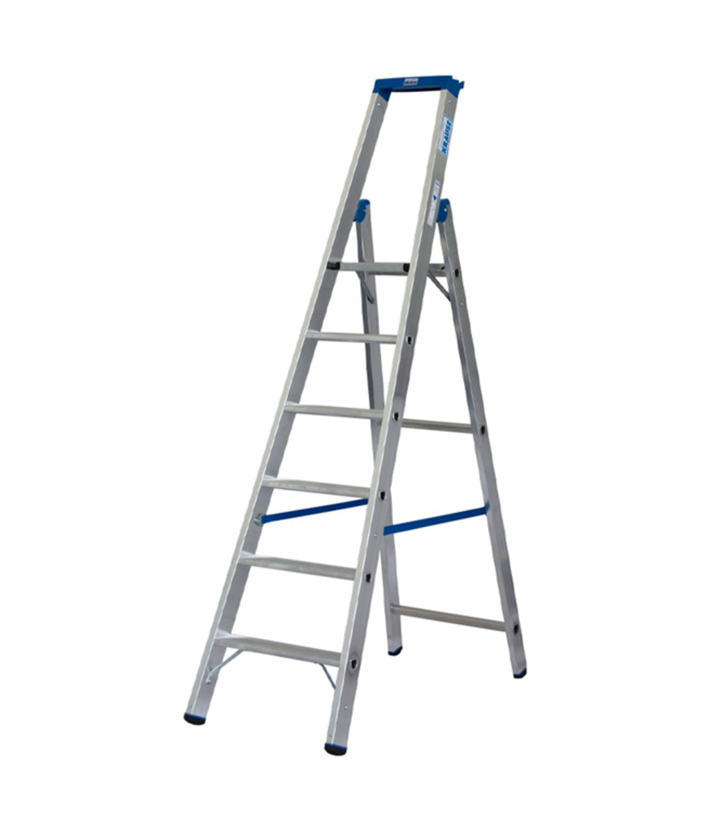 Scara Stabilo dubla cu 6 trepte pe o parte Krause KR-124531