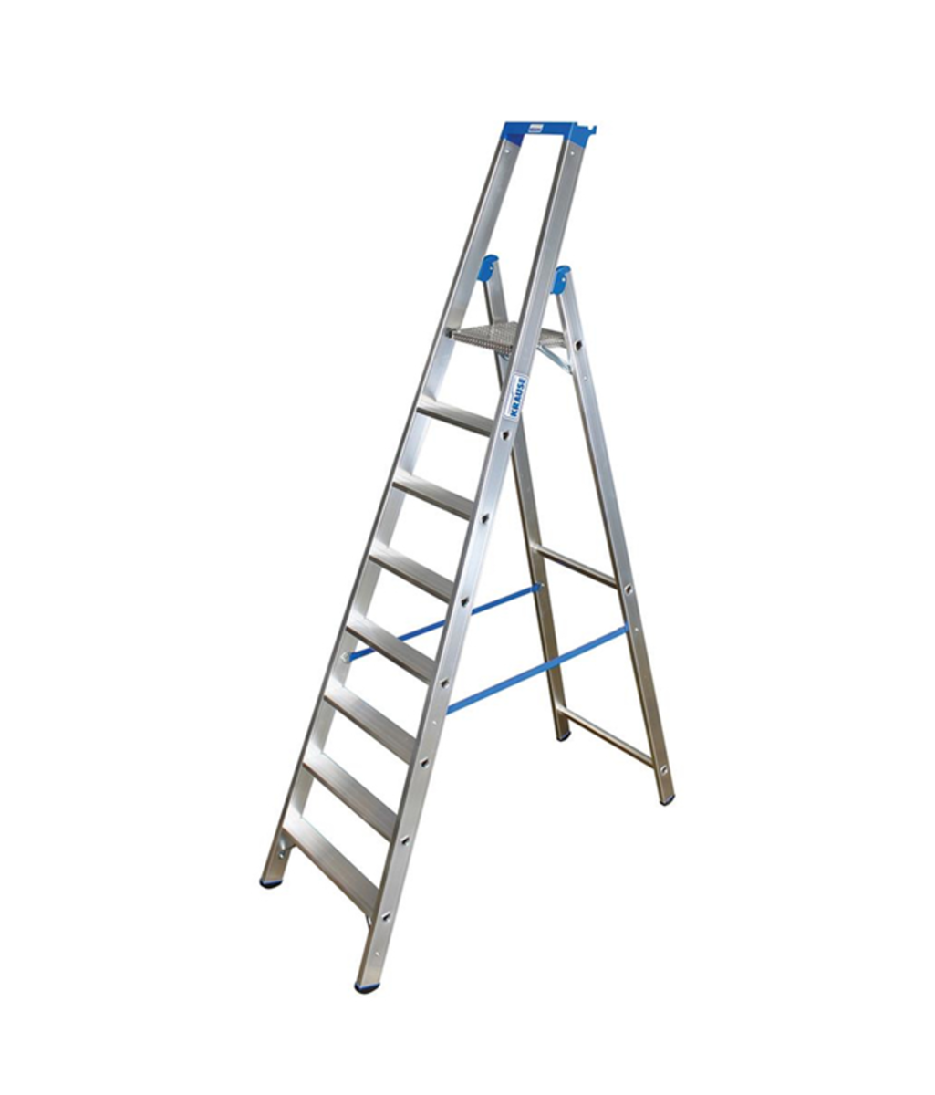Scara Stabilo dubla cu 8 trepte pe o parte Krause KR-124555
