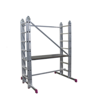 Scara Corda din aluminiu tip schela articulara 4m Krause KR-916341 Scara Corda din aluminiu tip schela articulara 4m Krause KR-916341