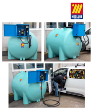 Bazin 3000 litri echipat cu pompa transfer AdBlue 220V - 40 litri/min MECLUBE Italy 097-9300-230