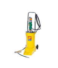 Pompa pneumatica de gresare vaselina 60:1 echipata cu recipient de 16 Kg MecLube Italy Pompa pneumatica de gresare vaselina 60:1 echipata cu recipient de 16 Kg MecLube Italy