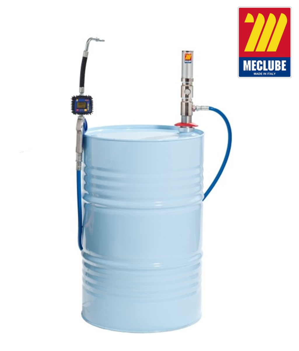 Pompa pneumatica pentru transfer antigel din butoi 180-220 litri Kit complet MecLube Pompa pneumatica pentru transfer antigel din butoi 180-220 litri Kit complet MecLube