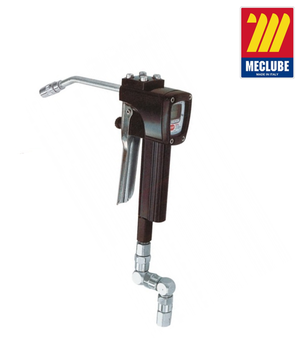 Pistol profesional pentru pompa pneumatica de gresare vaselina cu afisaj digital MecLube Italy  Pistol profesional pentru pompa pneumatica de gresare vaselina cu afisaj digital MecLube Italy