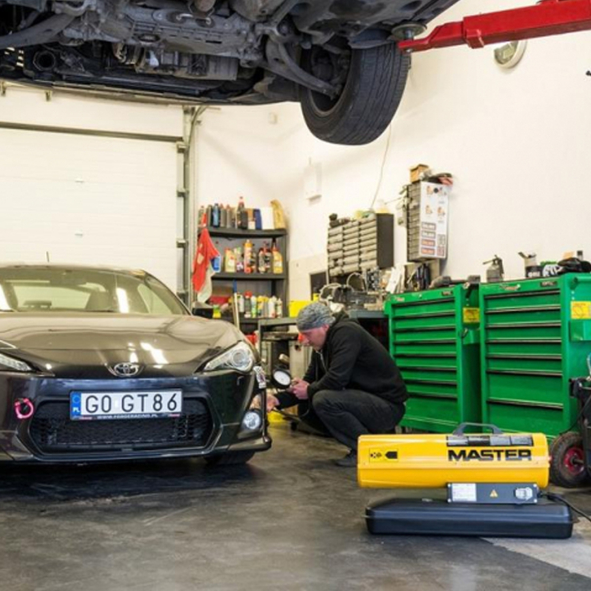 Incalzitor pe motorina cu ardere directa MASTER 220V B35CEL