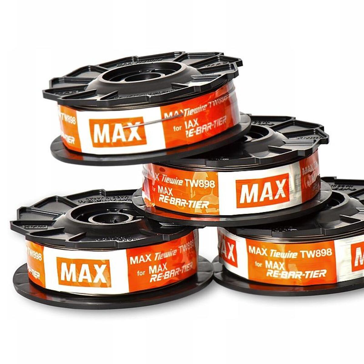 Rola de sarma de otel 0.8mm pentru masinile de legat fier-beton MAX TW90614 Rola de sarma de otel 0.8mm pentru masinile de legat fier-beton MAX TW90614