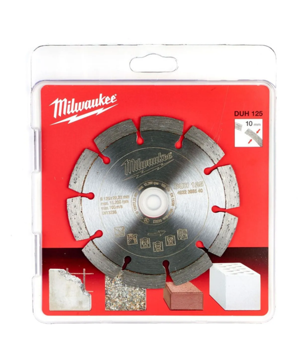 Disc diamantat DUH 125 x 22.2 mm Milwaukee 4932399540 Disc diamantat DUH 125 x 22.2 mm Milwaukee 4932399540
