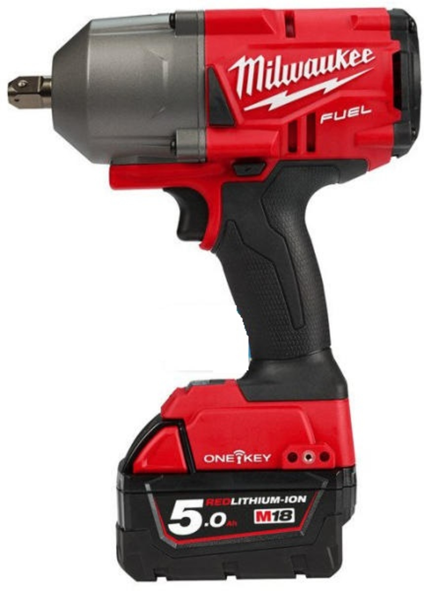 Masina de insurubat cu impact 1/2" 1898Nm cu 2 acumulatori RedLi-Ion 18V - 5.0Ah M18 ONEFHIWF12-502X Milwaukee