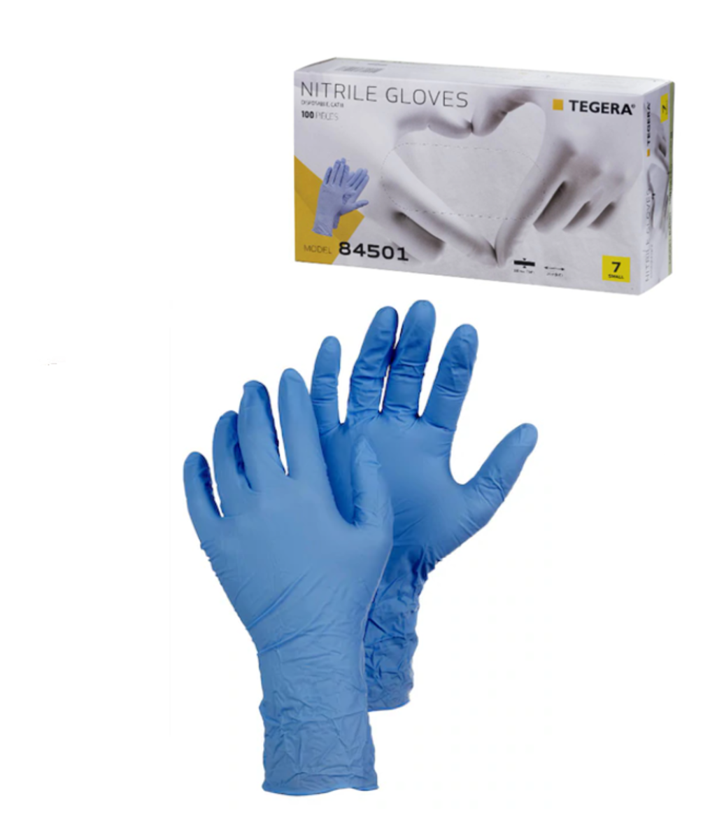 Manusi de nitril 84501 XL albastre 100 buc/set  Manusi de nitril 84501 XL albastre 100 buc/set