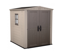 Casuta gradina Curver Factor 6x6 cu usa dubla Casuta gradina Curver Factor 6x6 cu usa dubla