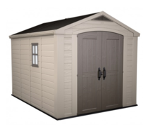 Casuta de gradina Curver Factor 8x11 cu usa dubla Casuta de gradina Curver Factor 8x11 cu usa dubla