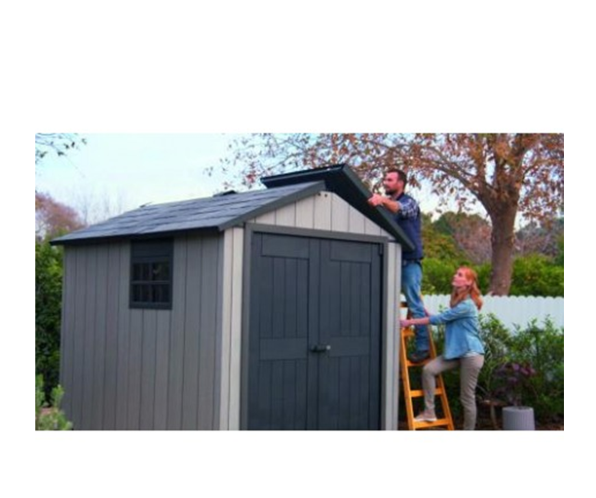 Casuta gradina Curver Oakland 759 cu usa dubla Casuta gradina Curver Oakland 759 cu usa dubla