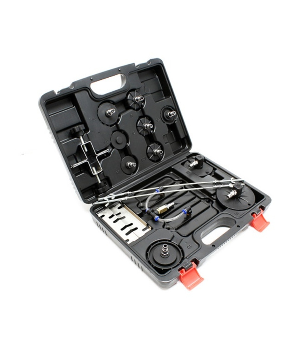 Trusa speciala cu adaptoare pentru inlocuit/aerisit lichid de frana MTS Tools Trusa speciala cu adaptoare pentru inlocuit/aerisit lichid de frana MTS Tools