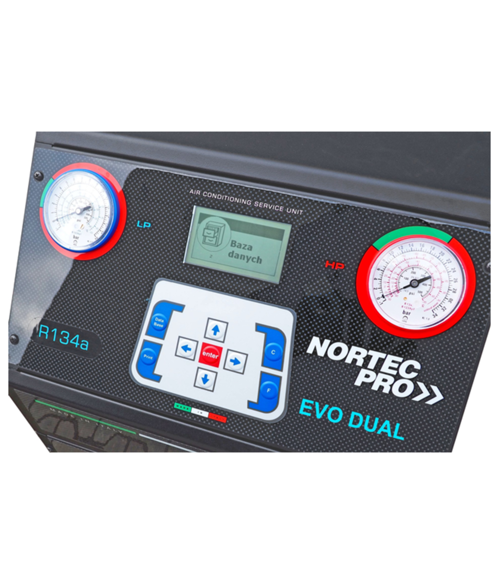 Statie automata pentru intretinere aer conditionat R134A  si 1234YF Nortec PRO EVO DUAL