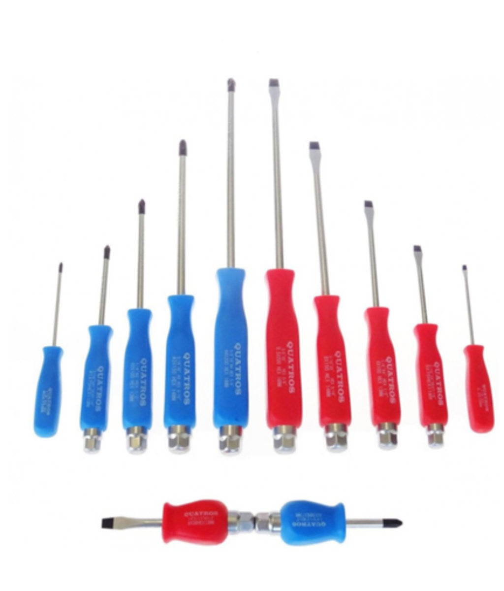 Trusa de surubelnite drepte si in cruce de forta Quatros QS14243A Trusa de surubelnite drepte si in cruce de forta Quatros QS14243A