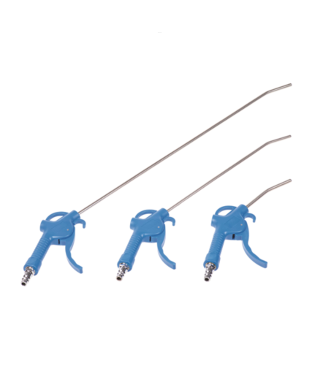 Set pistoale de suflat cu aer comprimat lungime 110/300/500mm 3 piese Quatros QS14294 Set pistoale de suflat cu aer comprimat lungime 110/300/500mm 3 piese Quatros QS14294