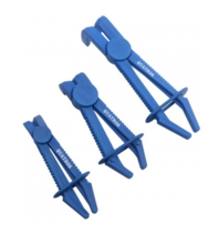 Set 3 clesti curbati pentru strangulat tuburi/furtune Quatros QS14202 Set 3 clesti curbati pentru strangulat tuburi/furtune Quatros QS14202