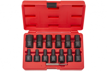 Trusa tubulare speciale pentru desfacere prezoane/suruburi uzate 1/2" 6 - 19mm Quatros QS50930 Trusa tubulare speciale pentru desfacere prezoane/suruburi uzate 1/2" 6 - 19mm Quatros QS50930