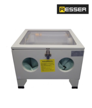 Cabina de sablare 90 litri cu accesorii incluse Resser 08-1090